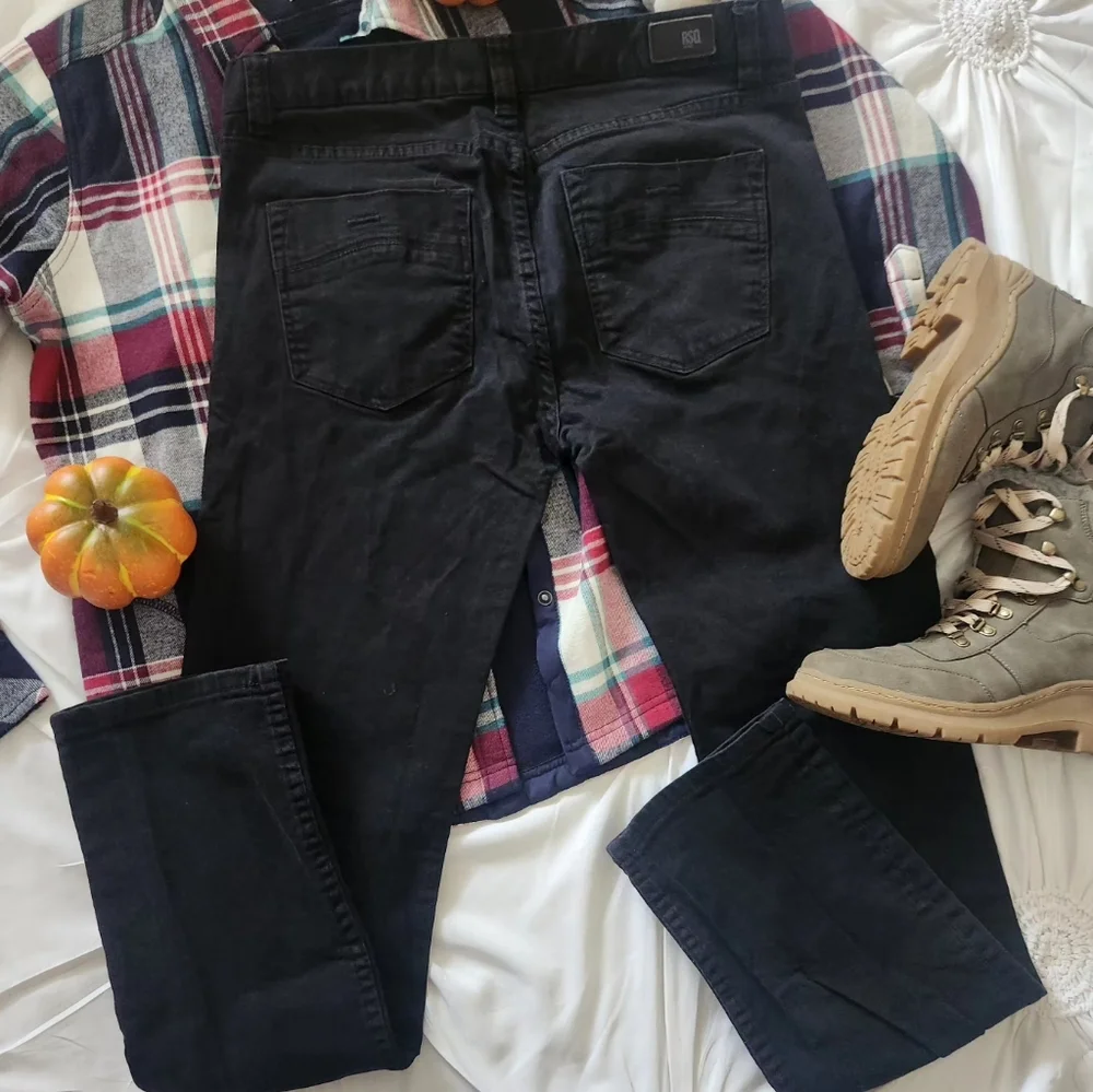 RSQ Black London Skinny Jeans 34 x 32